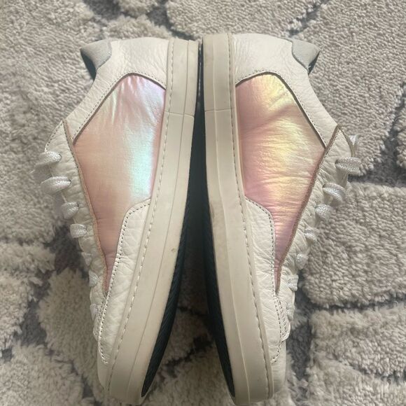 Women's Pink Metallic P448 Sneaker - Picture 4 of 8